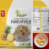 Indus Farms Superfoods Freeze Dried Fruits (Variety Pack of 3 Flavors Mango-Pineapple-Banana) | Delicious Fruit Bites for Nourishing Treats, Wellness Snacks for Travel, Camping | Additive-Free, GMO-Free, No Added Sugars