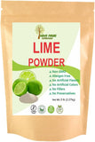 Indus Farms Lime Juice Powder, GMO-Free, Gluten-Free, Vegan, No Refined Sugars, 100% Natural
