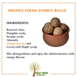 Indus Farms Superfoods Orange Fruit Powder, 100% Natural, GMO-Free, Gluten-Free, Vegan, No Refined Sugars