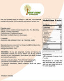 Indus Farms Superfoods Orange Fruit Powder, 100% Natural, GMO-Free, Gluten-Free, Vegan, No Refined Sugars