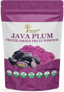freeze dried java plum fruit powder indus farms wholesale bulk