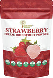 Indus Farms Superfoods Freeze Dried Strawberry Fruit Powder, 100% Pure, GMO-Free, Additive-Free, Vegan