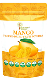 Indus Farms Superfoods Freeze Dried Mango Fruit Powder, 100% Pure, Additive-Free, GMO-Free, Vegan