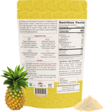 Indus Farms Superfoods Freeze Dried Pineapple Fruit Powder, Additive-Free, GMO-Free, 100% Natural, Vegan