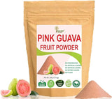 Indus Farms Superfoods Pink Guava Fruit Powder, 100% Natural, GMO-Free, Gluten-Free, Vegan, No Refined Sugars