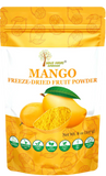 Indus Farms Superfoods Freeze Dried Mango Fruit Powder, 100% Pure, Additive-Free, GMO-Free, Vegan