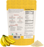 Indus Farms Superfoods Freeze Dried Banana Fruit Powder, Additive-Free, GMO-Free, Vegan, 100% Pure