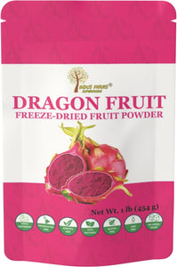 Indus Farms Superfoods Freeze Dried Dragon Fruit Powder, GMO-Free, 100% Pure
