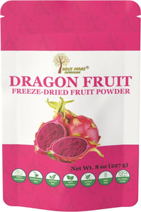 Indus Farms Superfoods Freeze Dried Dragon Fruit Powder, GMO-Free, 100% Pure