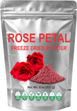 Indus Farms 100% Pure Freeze-Dried Rose Petal Powder, GMO-Free, Vegan, Additive-Free