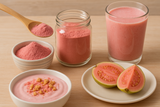 Indus Farms Superfoods Freeze Dried Pink Guava Fruit Powder, Additive-Free, GMO-Free, Vegan