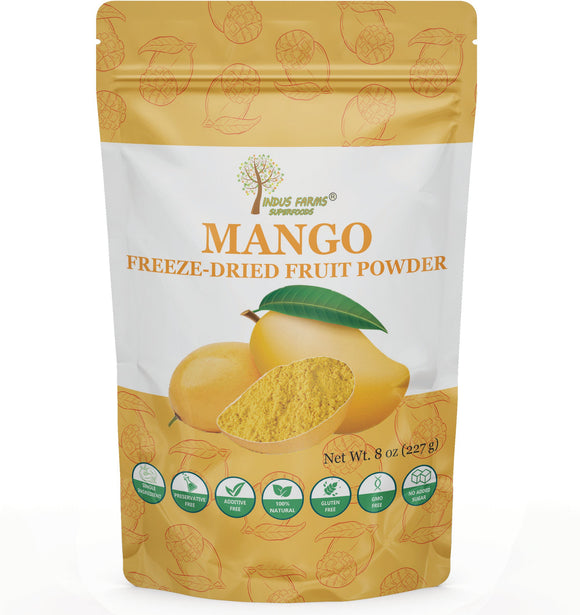 freeze dried mango fruit powder wholesale bulk natural alphonso