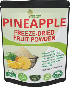 indus farms freeze dried pineapple fruit powder wholesale bulk