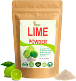 Indus Farms Lime Juice Powder, GMO-Free, Gluten-Free, Vegan, No Refined Sugars, 100% Natural