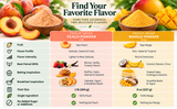 Indus Farms Superfoods Freeze Dried Peach Fruit Powder, 100% Pure, GMO-Free, Additive-Free, Vegan