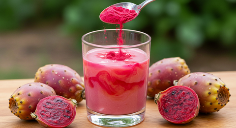 prickly pear powder freeze dried indus farms superfoods dietary supplement beverage flavoring