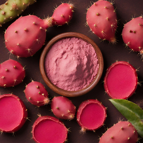 prickly pear powder freeze dried indus farms superfoods dietary supplement beverage flavoring