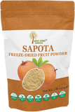 Indus Farms Superfoods Freeze Dried Sapota Fruit Powder, 100% Pure, Additive-Free, GMO-Free, Vegan