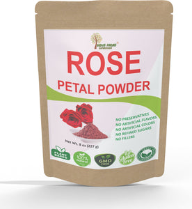 rose petal powder natural organic wholesale bulk red dried flower vegan kosher