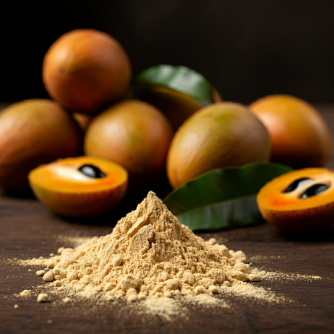 Sapota_Chikoo_Powder_FreezeDried_Sweet_Caramel_5LB indus farms